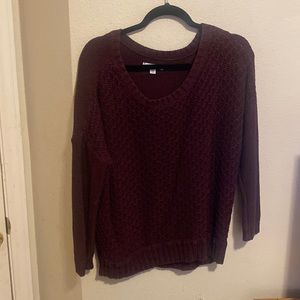 Long sleeve sweater